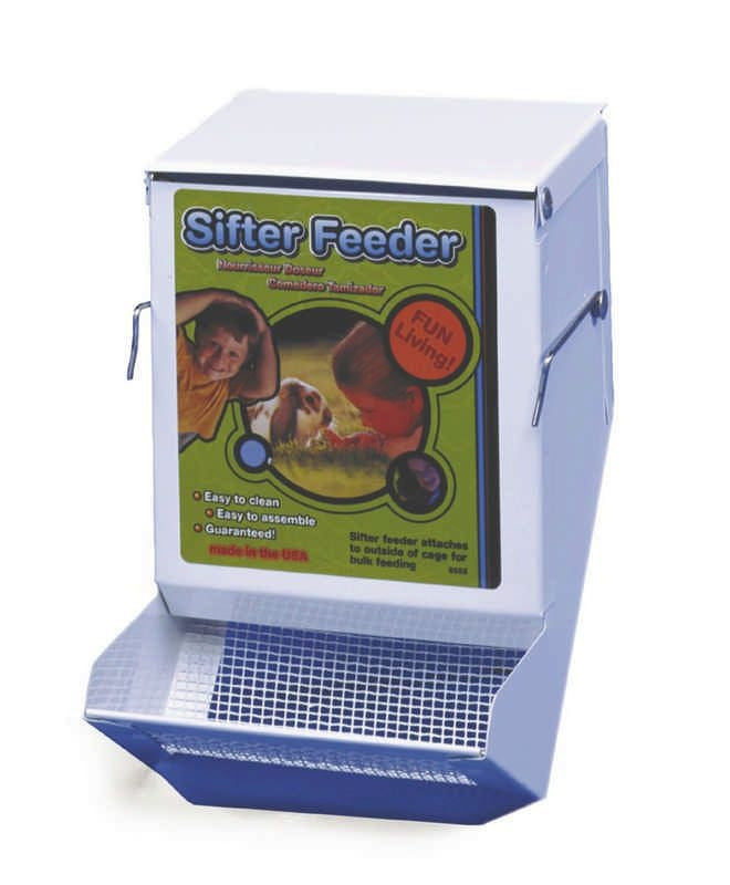 Sifter Feeder With Lid For Small Animals