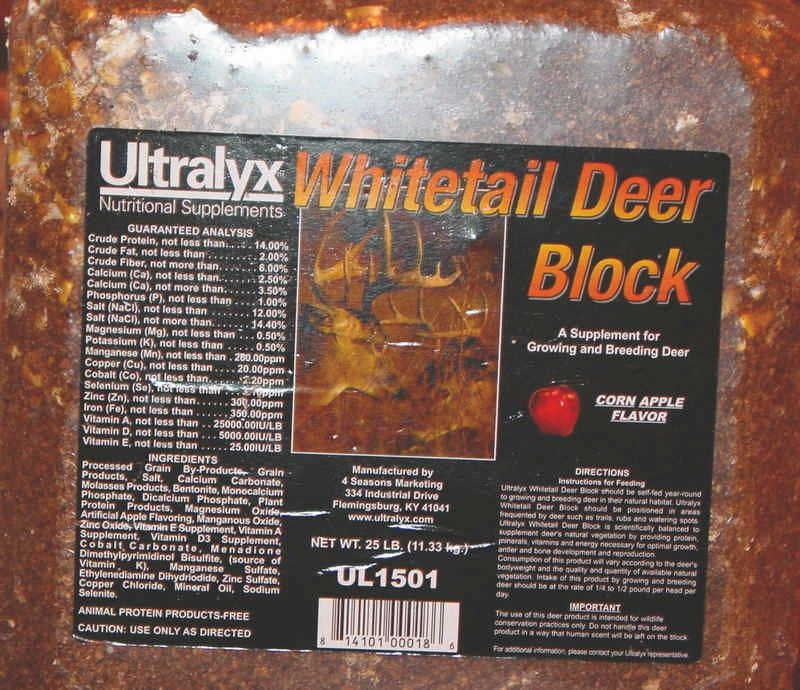 Whitetail Deer Block Vitamins