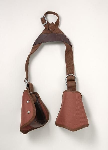 Tough1 Kids Nylon Slip-On Stirrup Set (Hooded Stirrups)