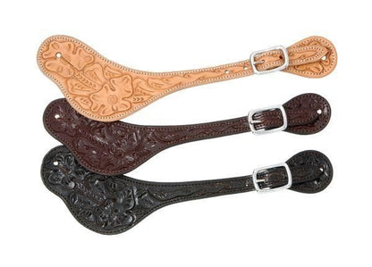 Royal King Floral Stamp Spur Strap