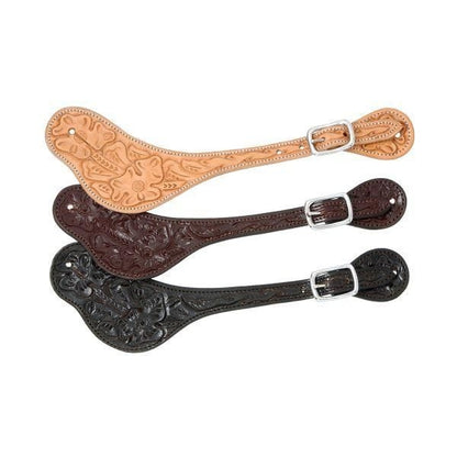 Royal King Floral Stamp Spur Strap