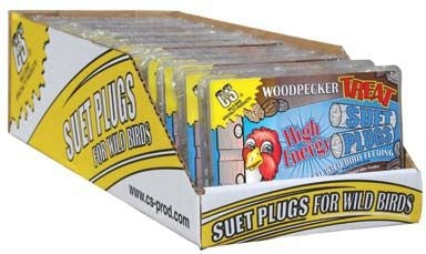 Woodpecker Treat Suet Plugs