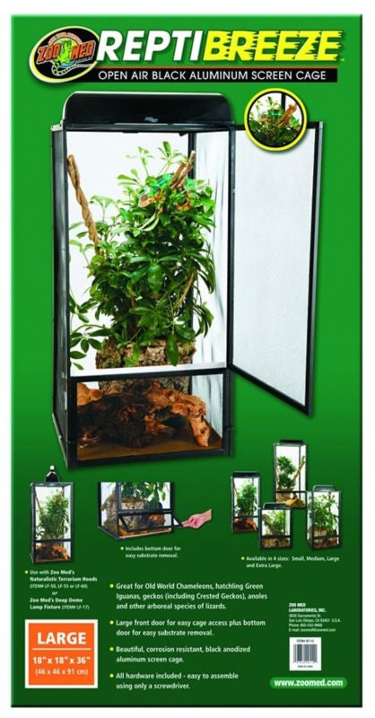 Zoo Med Reptibreeze Screen Cage