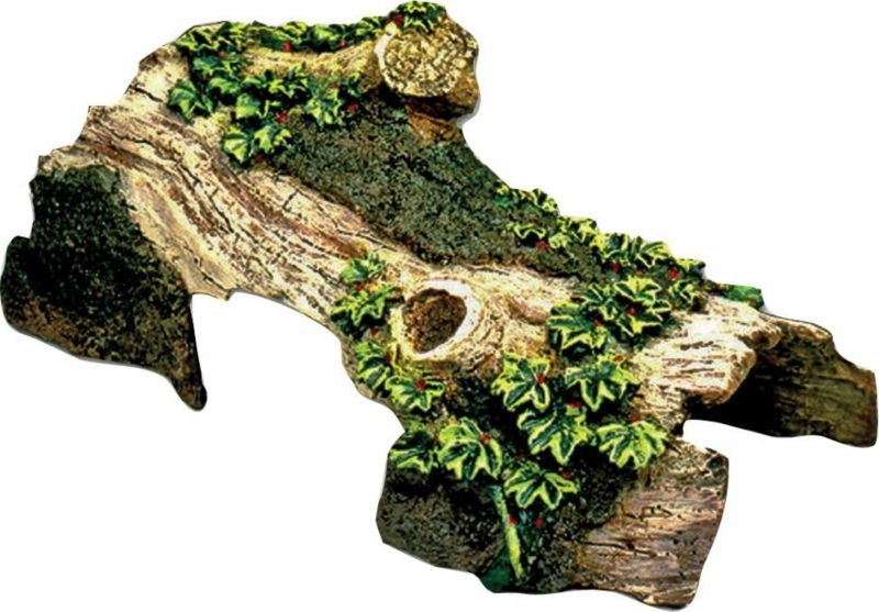 Bent Log Hide-Away for Reptiles