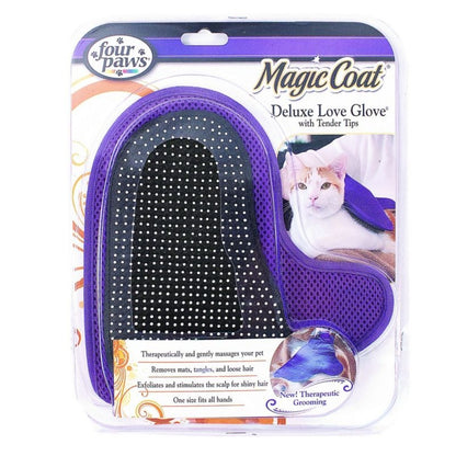 Four Paws Magic Coat Tender Tip Deluxe Love Glove For Cats