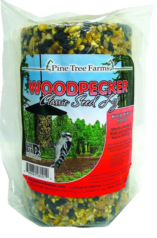 Pine Tree Farms Woodpecker Classic Seed Log