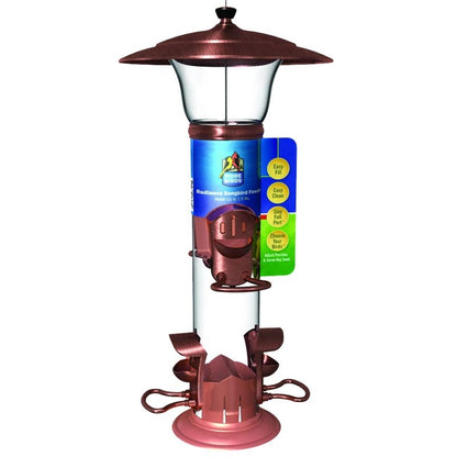 More Birds Radiance Metal Tube Feeder