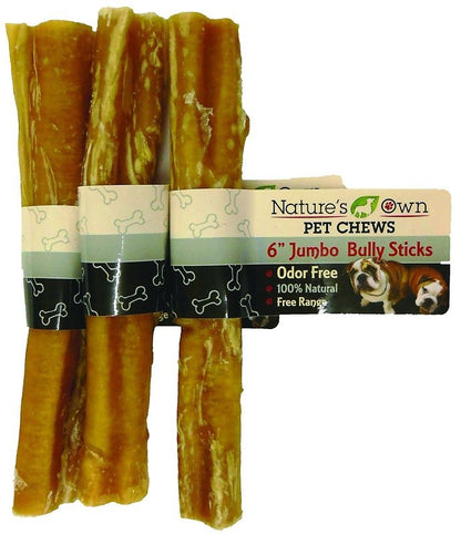 Nature's Own Pet Chews Odor-Free Bully Sticks