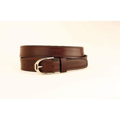 Tory Leather Leather Belt with English Stirrup Buckle