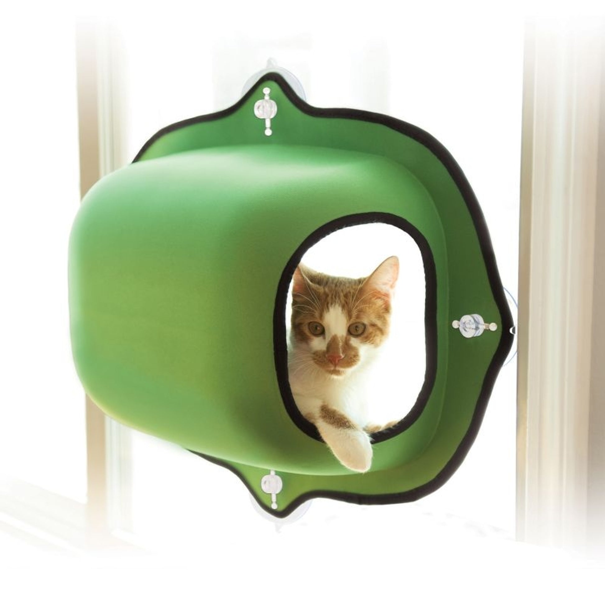 KH Mfg EZ Mount Window Pod Kitty Sill 27x20 Green