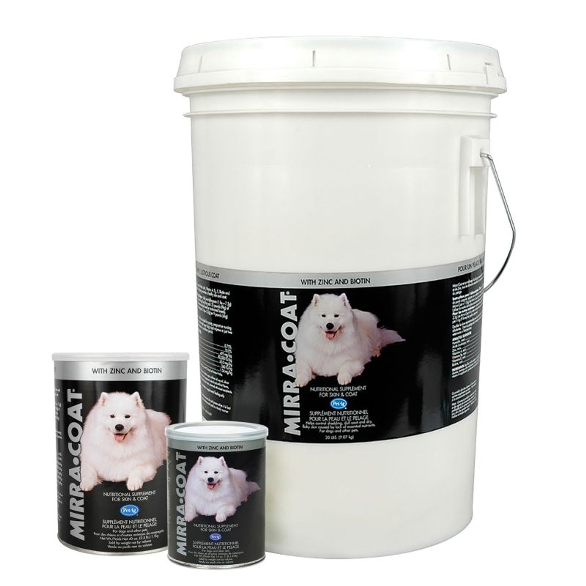 Pet Ag Mirra-Coat Dog Powder 1lb