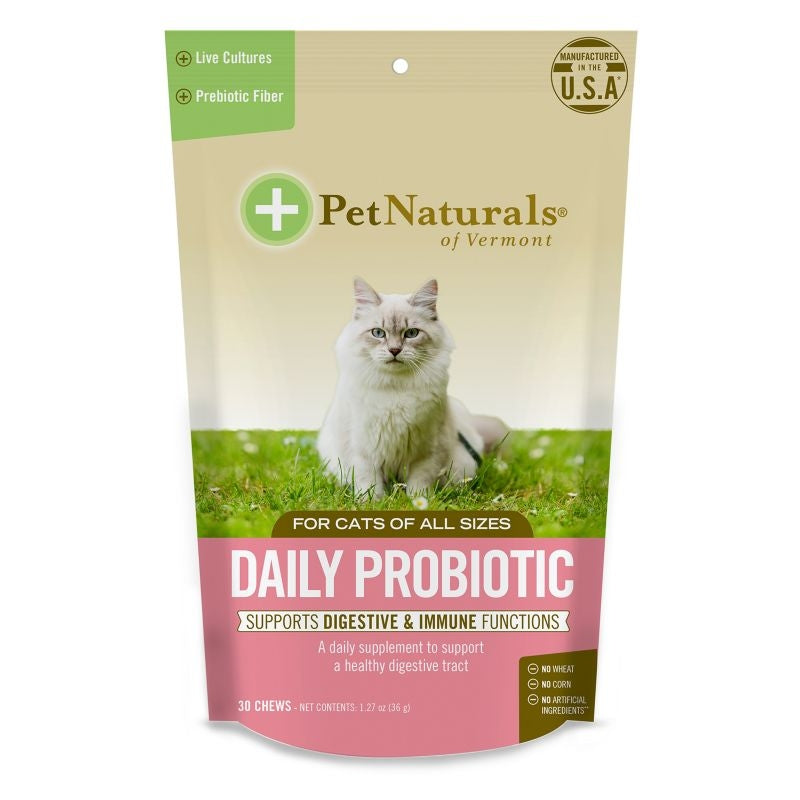 PET NATURALS DAILY PROBIOTIC CAT CHEWS