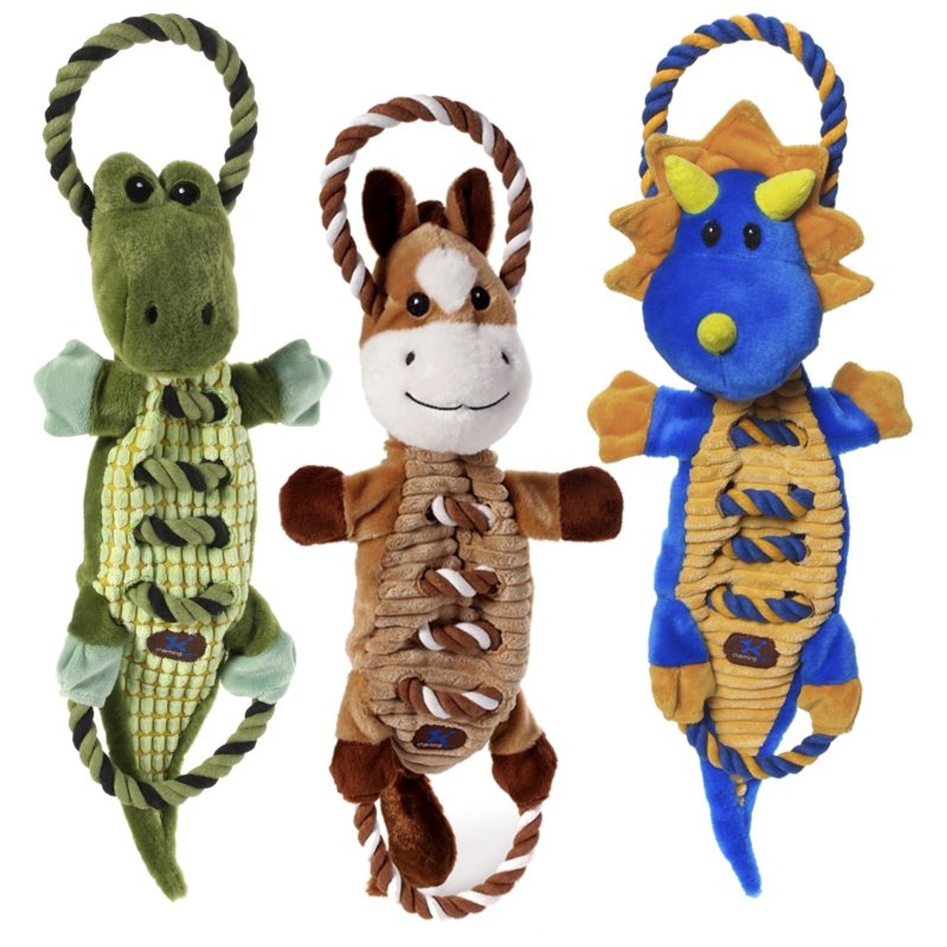 Ropes-A-Go Go Gator Dog Toy
