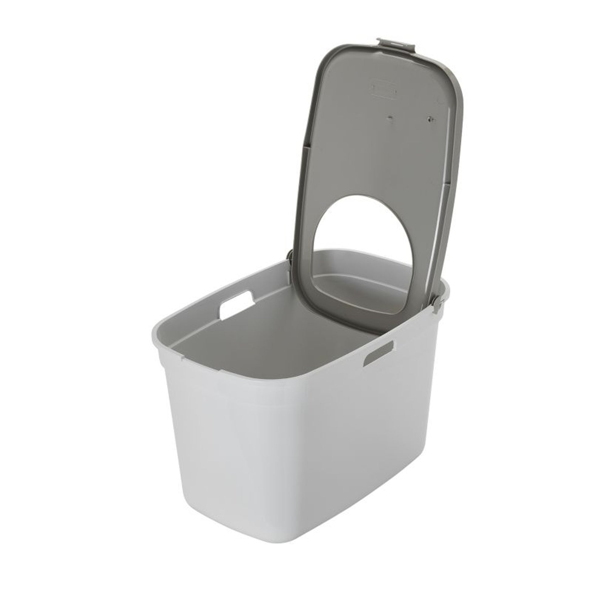 Moderna Top Cat Litter Box Gray/Lemon