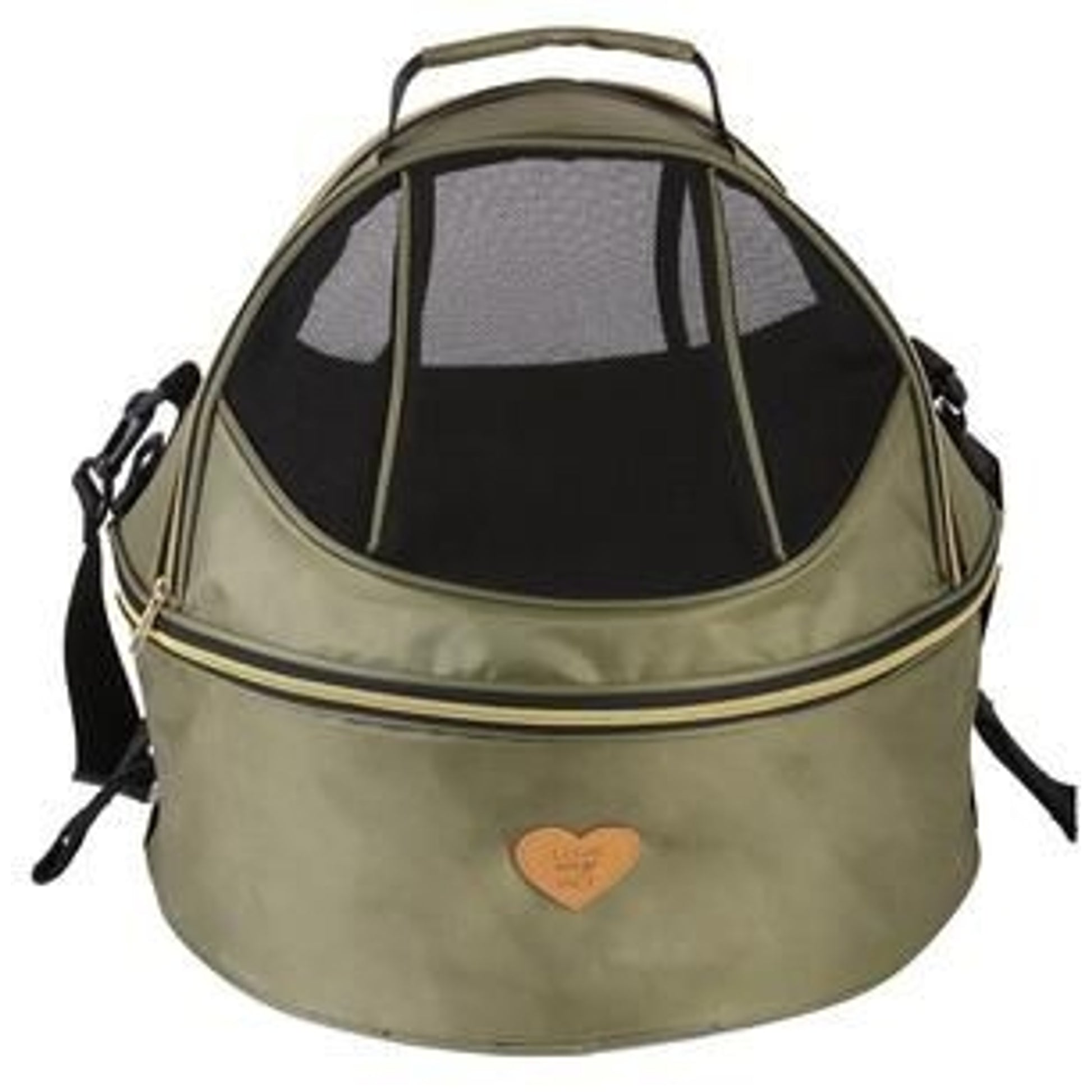 Pet Life AirVenture Panoramic Dog Carrier Olive