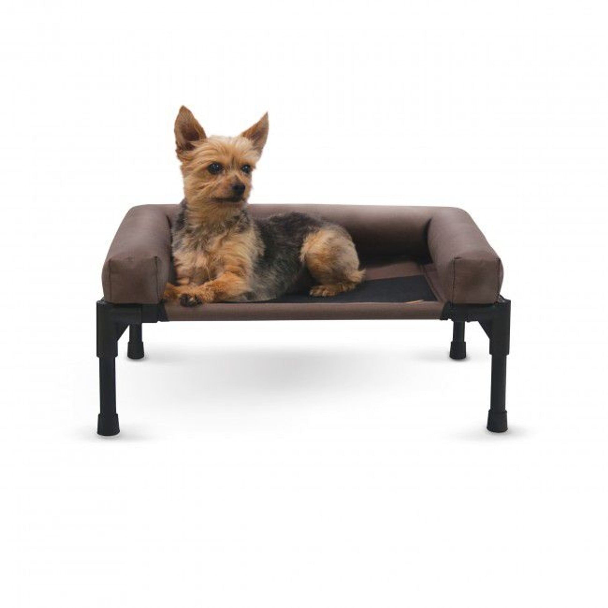 KH Mfg Chocolate Original Bolster Pet Cot Small