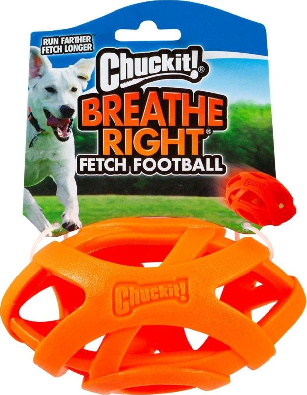 CHUCKIT! BREATHE RIGHT FOOTBALL