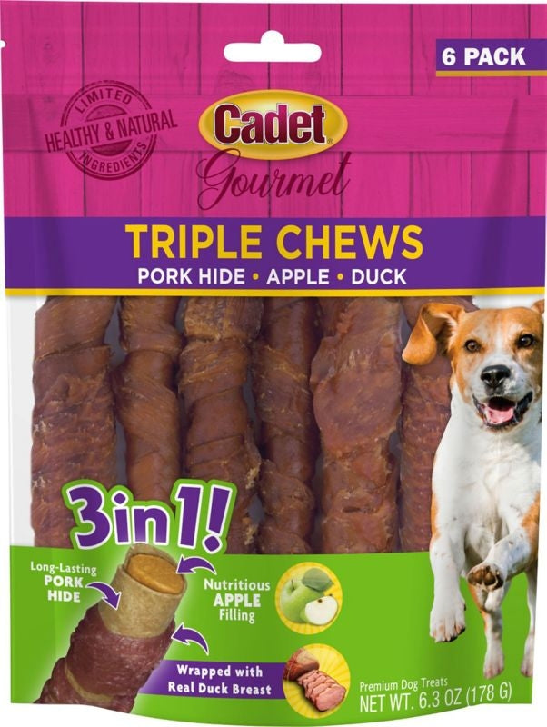 CADET GOURMET TRIPLE CHEWS