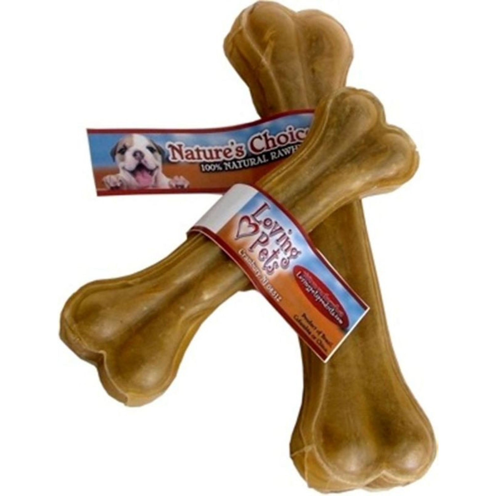 NATURE'S CHOICE PRESSED RAWHIDE BONE