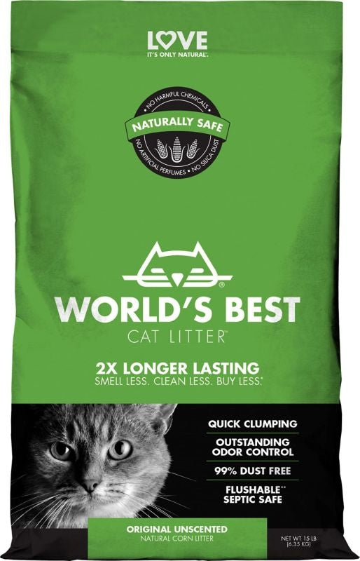 WORLD'S BEST CAT LITTER CLUMPING FORMULA