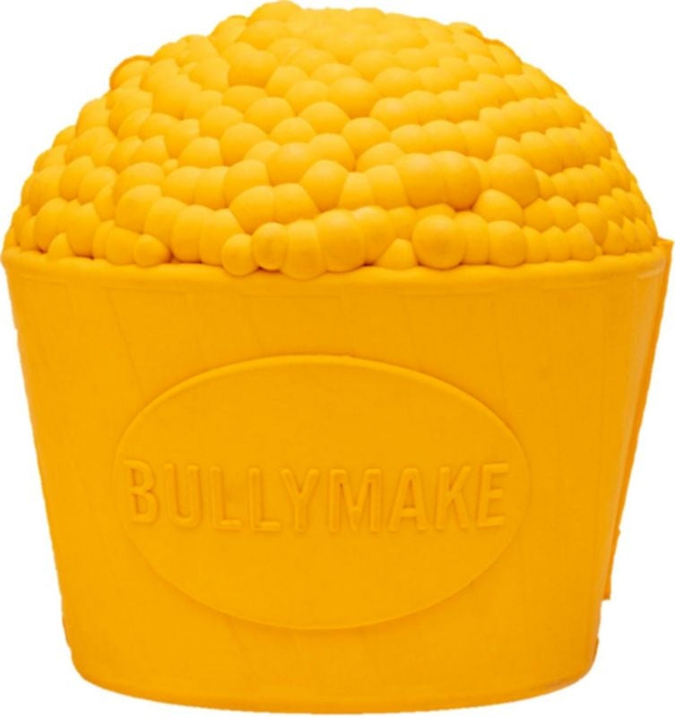 BULLYMAKE TOSS N' TREAT POPCORN RUBBER TOY