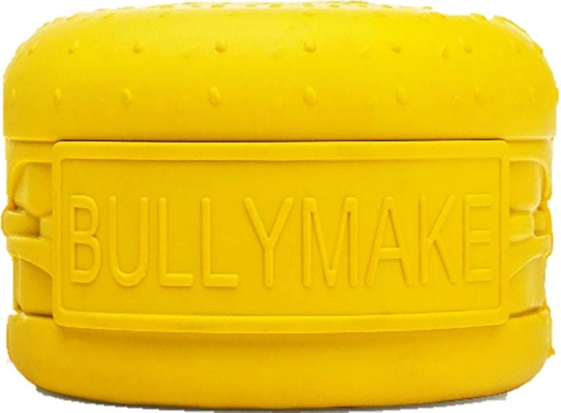 BULLYMAKE TOSS N' TREAT CHEESEBURGER RUBBER TOY