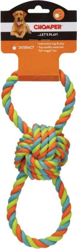CHOMPER FIGURE 8 ROPE DOG TOY