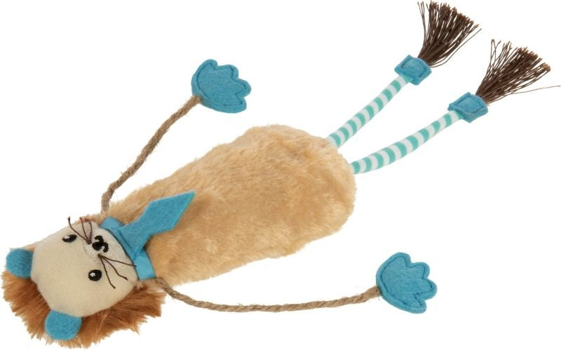 SMARTYKAT LOOPY LION DOOR HANGING CATNIP CAT TOY