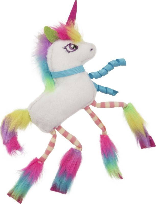 SMARTYKAT DAZZLE UNICORN PLUSH CRINKLE CATNIP TOY