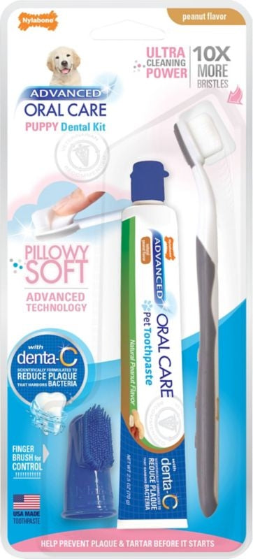 ADVANCED ORAL CARE PUPPY DENTAL KIT SOFT BRISTLES