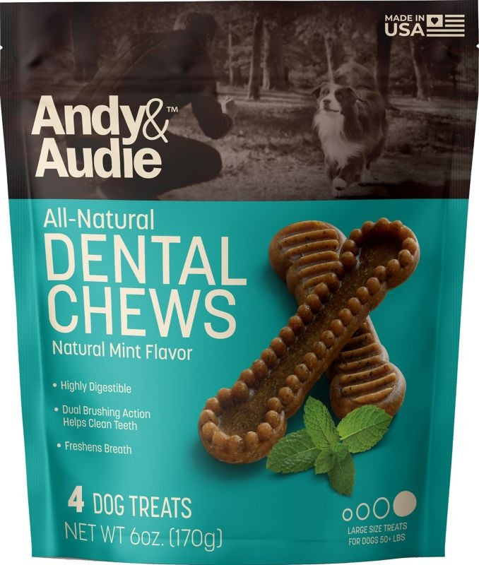 ANDY & AUDIE DENTAL CHEWS FOR DOGS