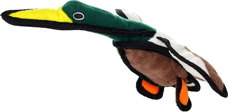 TUFFY JR BARN YARD DUCK DURABLE SOFT DOG TOY