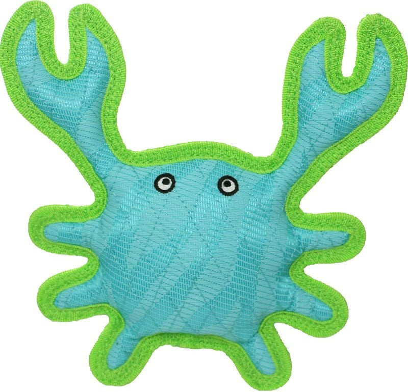 DURAFORCE CRAB DURABLE SQUEAKY SOFT DOG TOY