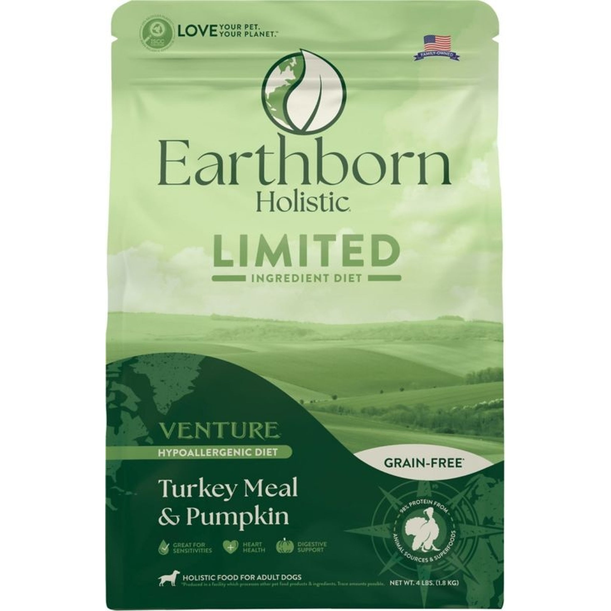 EARTHBORN HOLISTIC VENTURE LID GRAIN FREE DOG FOOD