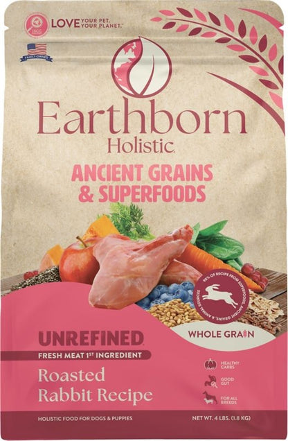 EARTHBORN HOLISTIC UNREFINED WHOLE GRAIN DOG FOOD