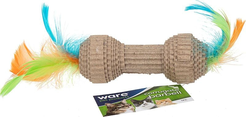 BARBELL CORRUGATE TOY
