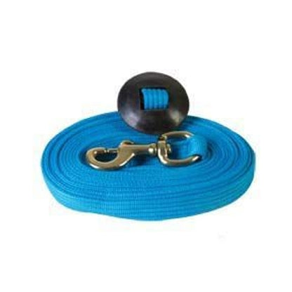 Basic Flat Cotton Web Lunge Line