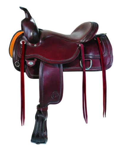 Circle Y Topeka Flex-Lite Shell Border Saddle