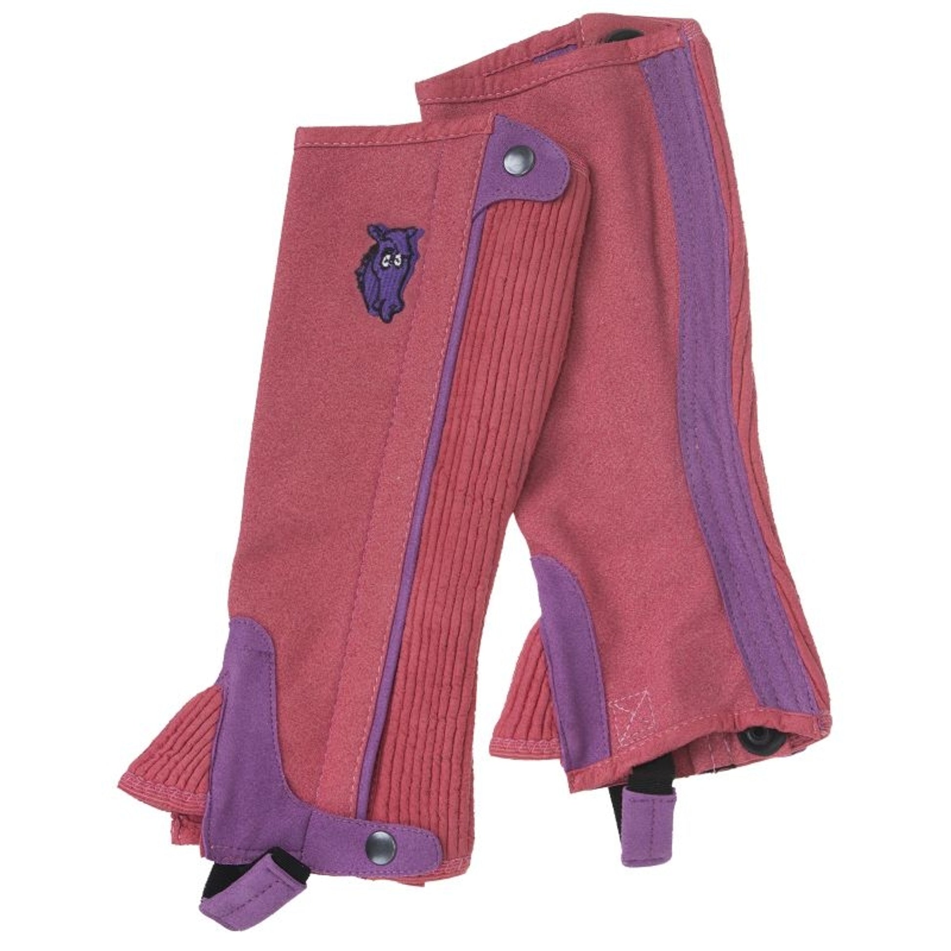 Tough-1 Kids Embroidered Half Chaps