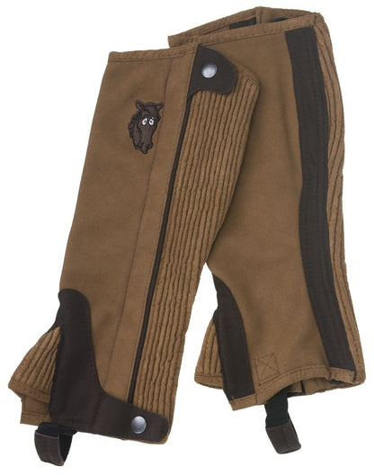 Tough-1 Kids Embroidered Half Chaps
