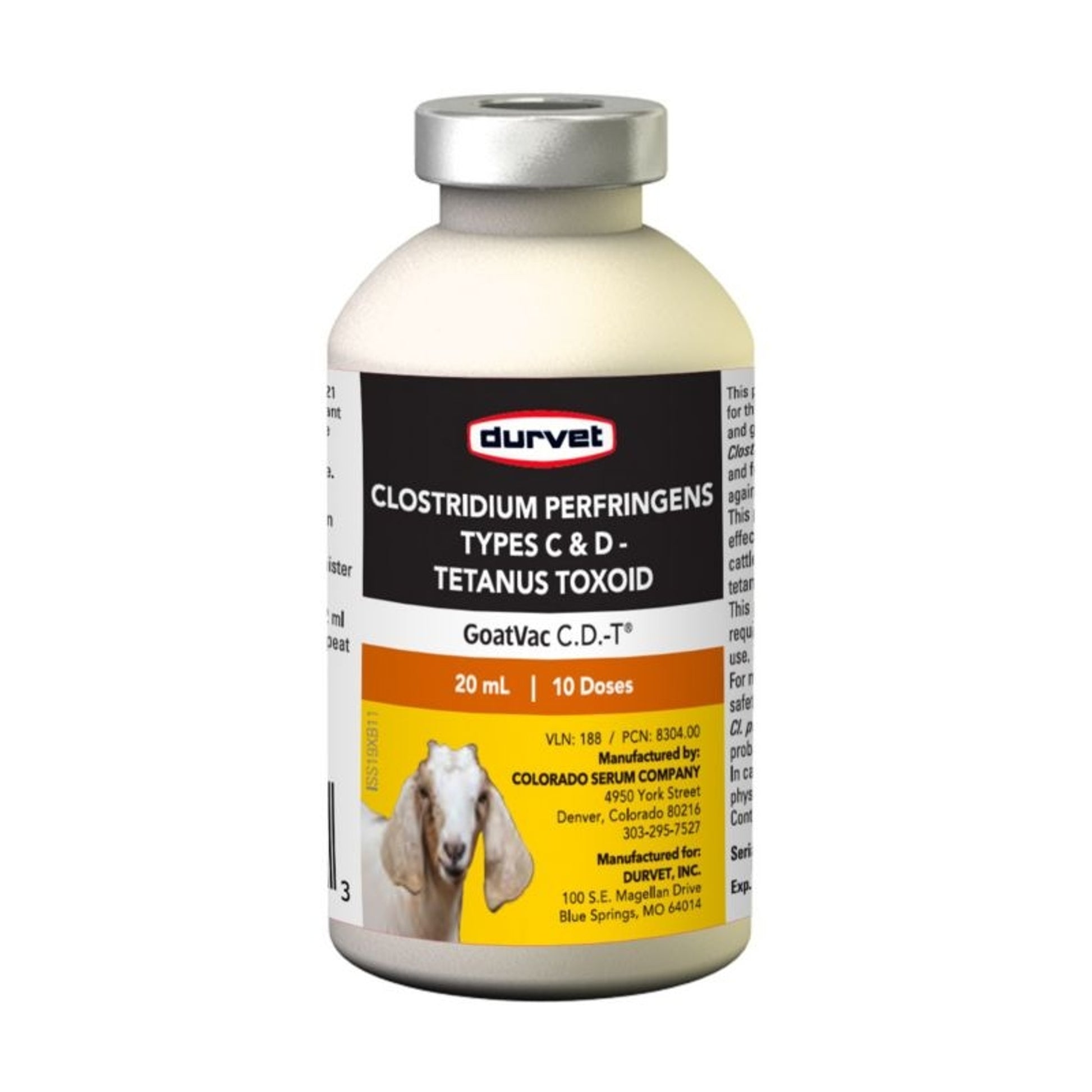 Durvet GoatVac CD-T 10 Dose Goat Vaccine