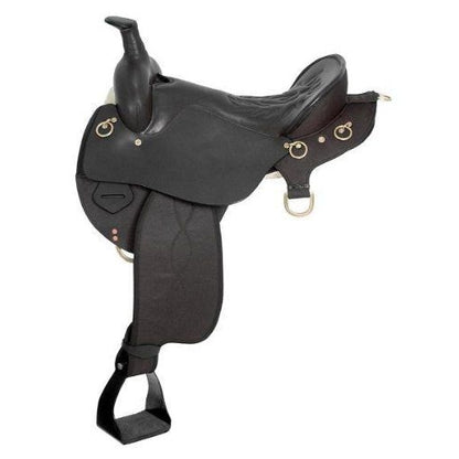 King Series Trekker Neutron Endurance Saddle with Horn
