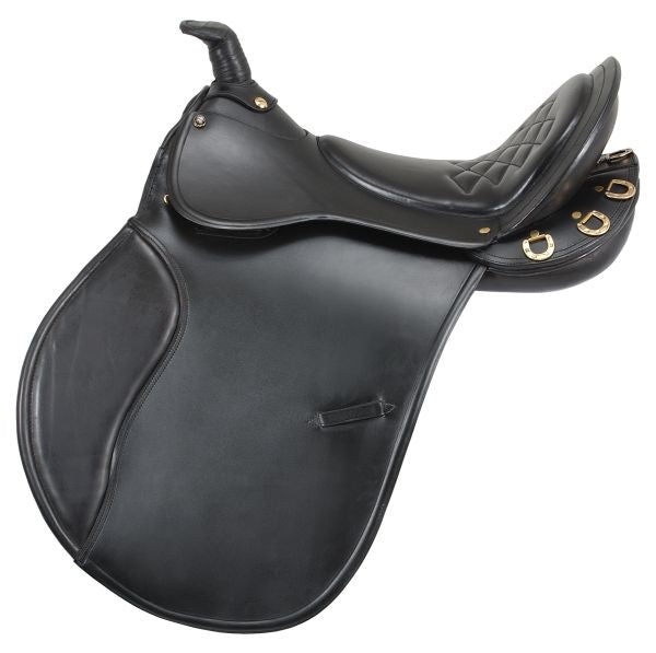 EquiRoyal Comfort Trail Saddle with Horn