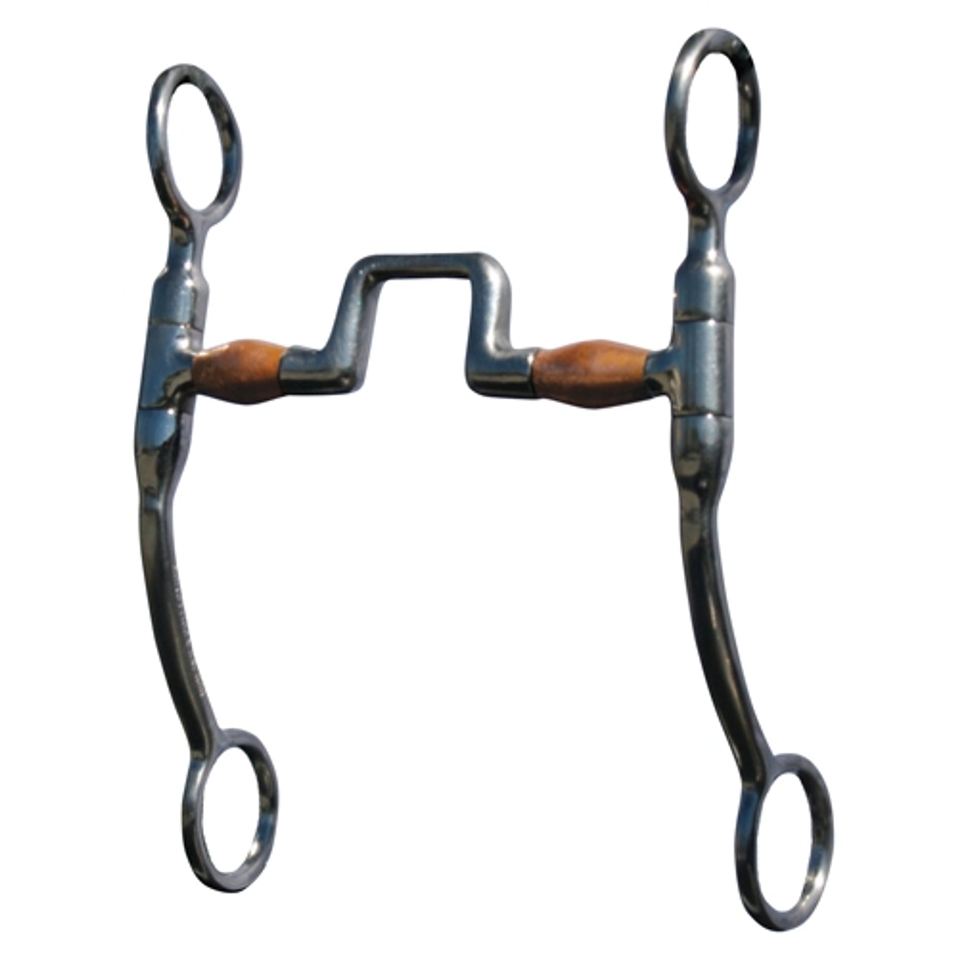 Professionals Choice Bob Avila Signature Square Port Bit with Roller Bars