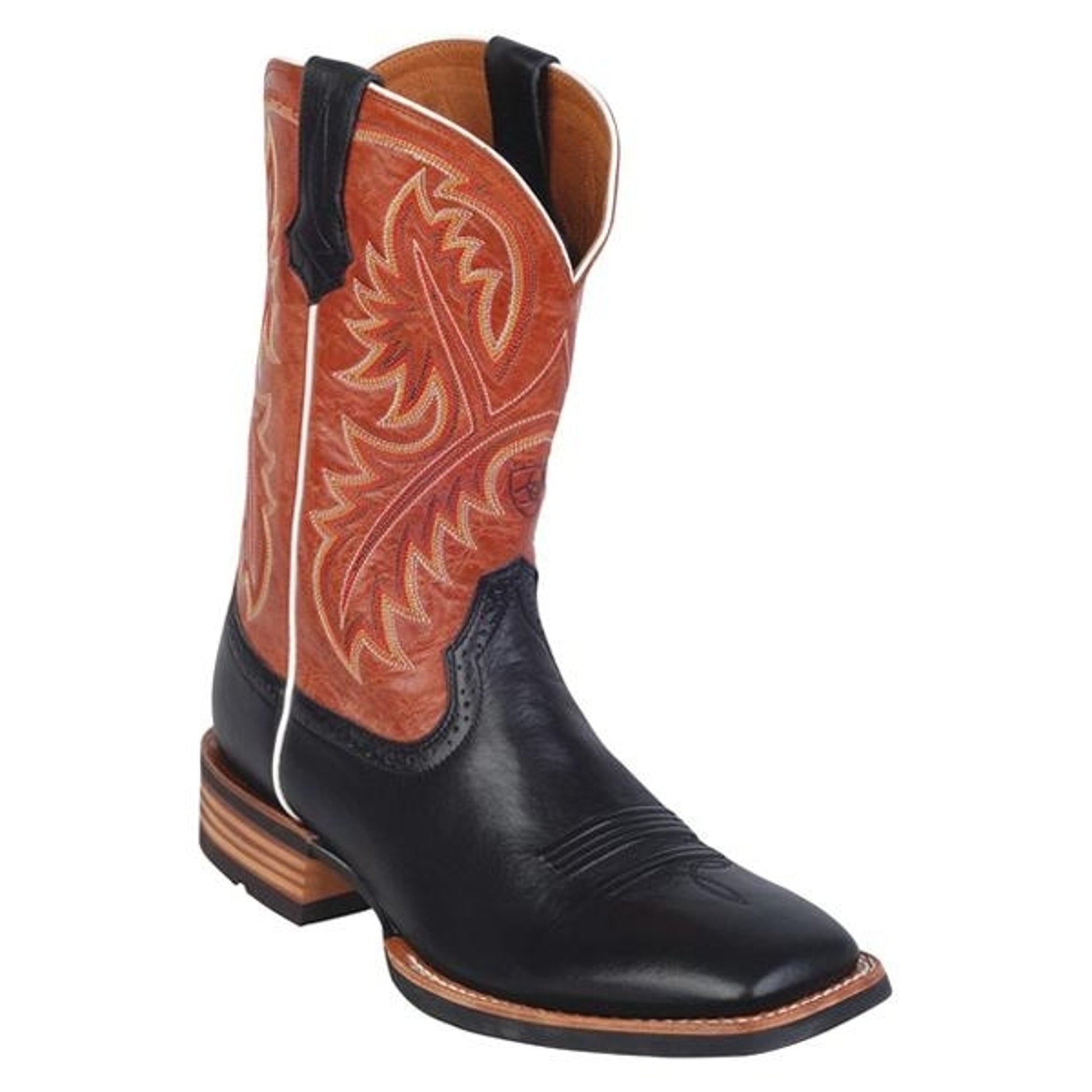 Ariat Mens Quickdraw - Black Deer Tan Adobe