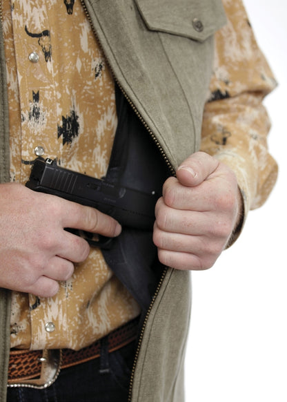 Colorado Saddlery Conceal Carry Vest -Black
