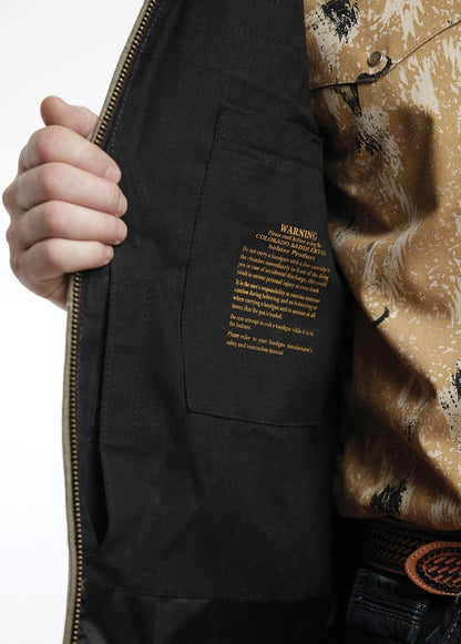 Colorado Saddlery Conceal Carry Vest -Black