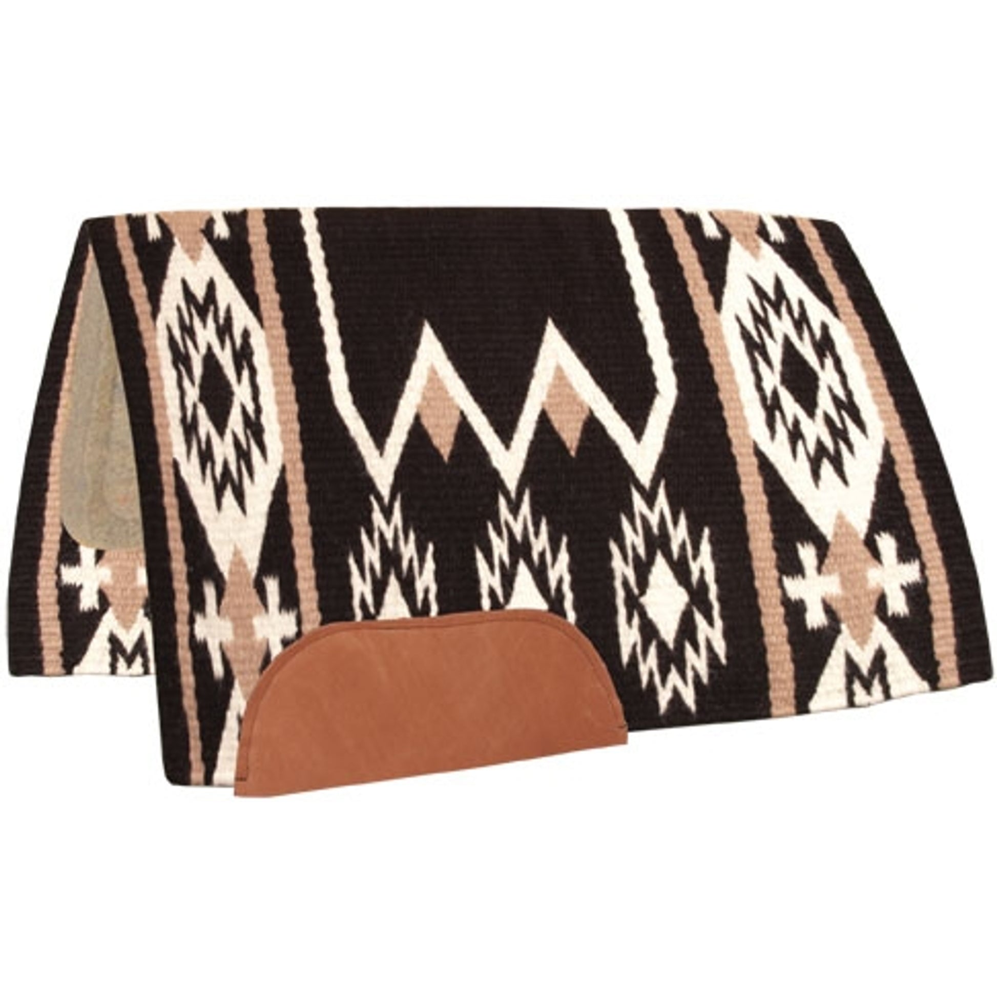 Mustang Laredo Wool Blanket with Fleece Bottom