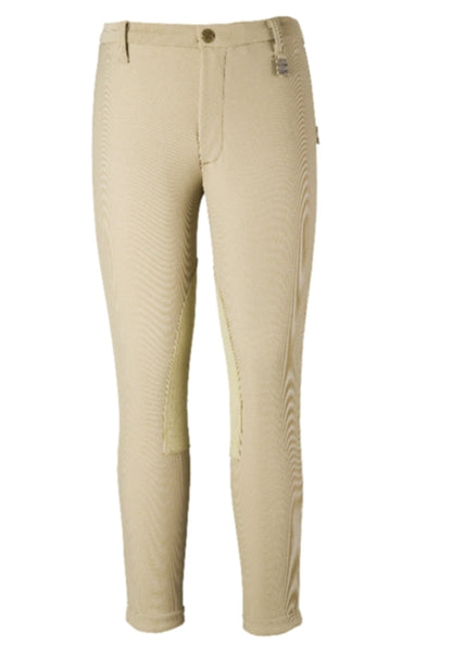 OPEN BOX Devonaire Kids All-Pro Dev-Tek Ribbed Breech - 8 Regular, Beige