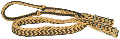Direct Equine Braid Poly Barrel Rein